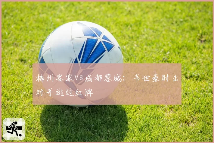 梅州客家vs成都蓉城：韦世豪肘击对手逃过红牌